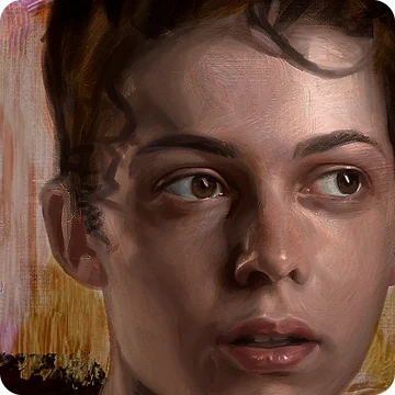 The study with its highlights glowing softly